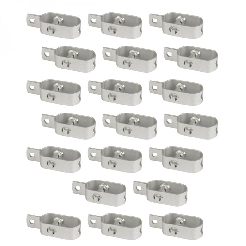 Linxor - Lot de 20 tendeurs en acier galvanisé N°2 pour fil de grillage ou autre