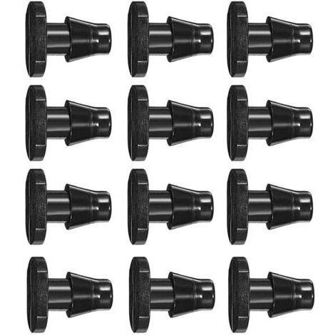 Lot de 200 bouchon tuyau d'arrosage 4/7mm - Bouchon Fin de Ligne pour système d'irrigation Goutte à Goutte