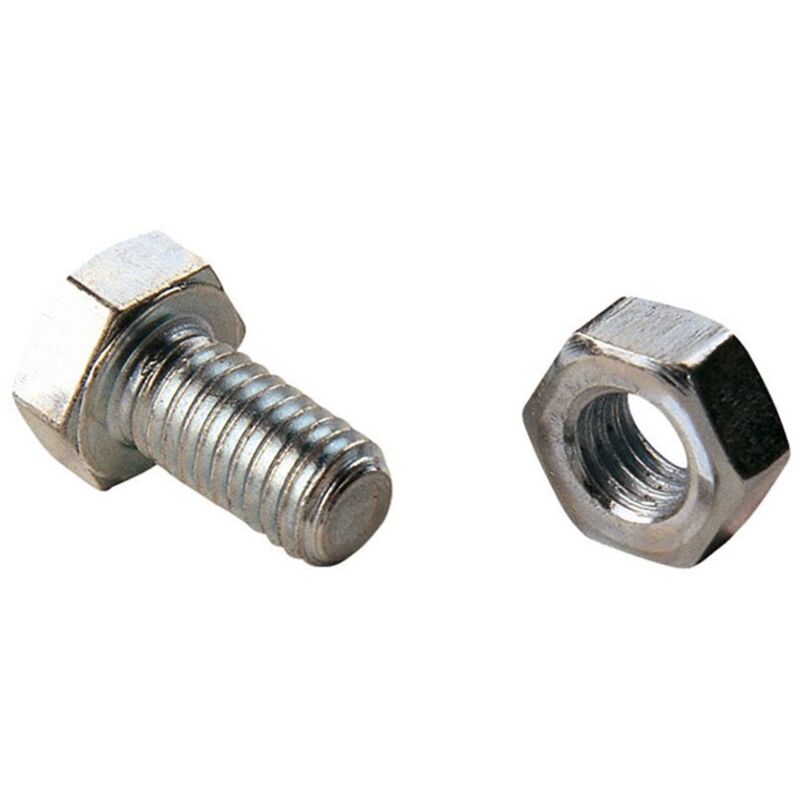 Boîte de 200 unités. vis+écrou m8x14 simon rack