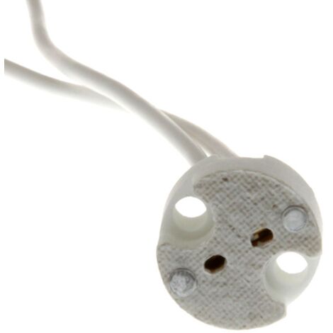 Lot de 200 Douilles MR16 Blanche GU5.3 IP20