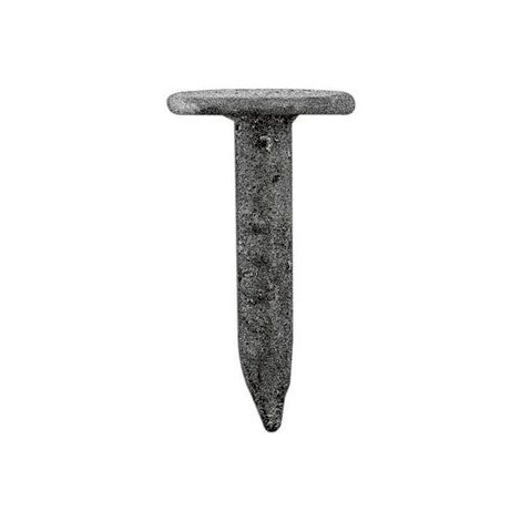 Lot De 200 Pointes Bardeau Asphalte, Bol-Fixations Tête Plate Large, 3 X 19 Mm
