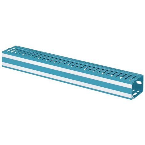 Lot de 22 Goulottes de Câblage Longueur 2m LEGRAND Lina 25 25x25mm Bleu - 036200