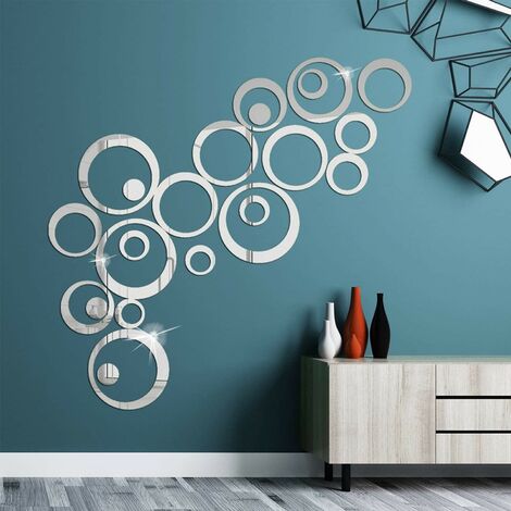CINGHIA Miroir Adhesif Mural,Miroir Autocollant Miroir Adhésif,24 CINGHIA Miroir Adhesif Mural,Miroir Autocollant Miroir Adhésif,24