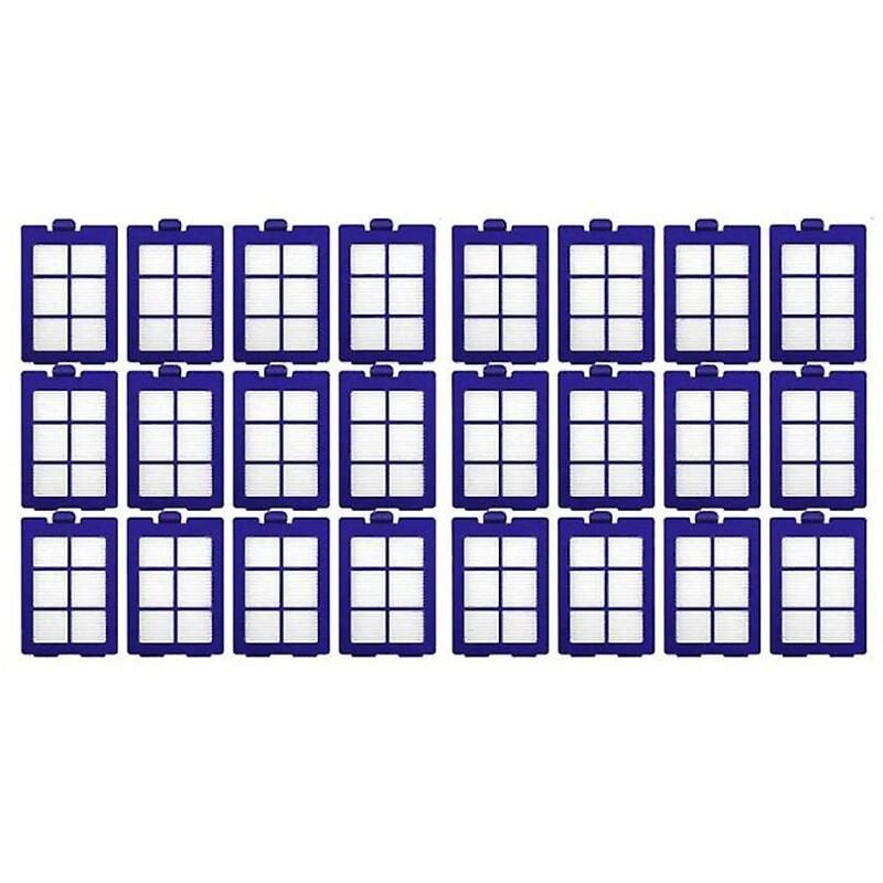 Lot de 24 filtres Hepa de rechange pour aspirateur robot hybride Robovac série X8