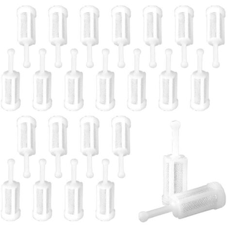 Lot de 24 filtres HVLP à mailles fines, en nylon fin.