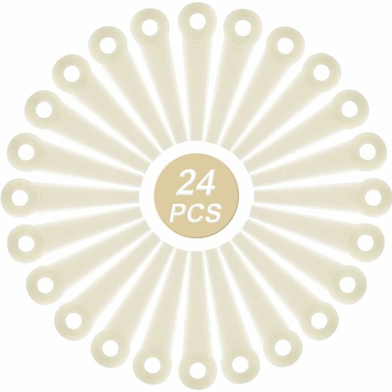 Lot de 24 Lames de Coupe en Plastique pour Stihl Polycut 41‑3 4111 007 1001 6‑3 20‑3 10‑3