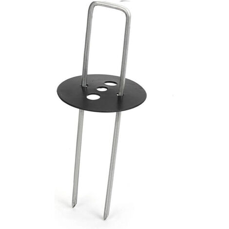 Lot de 25 Agrafes pour toiles de paillage argent avec Joints 150 30 3.5mm