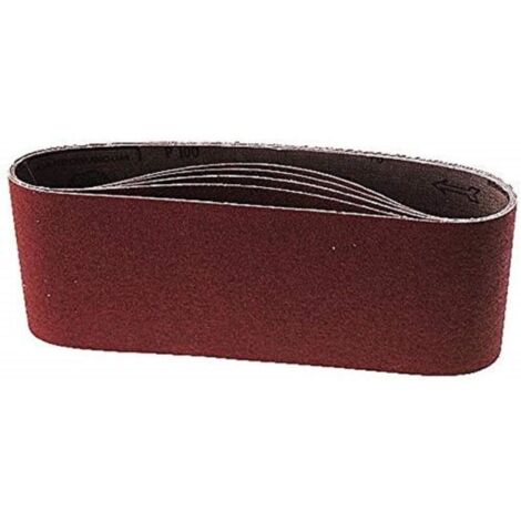 Lot de 25 Bandes Abrasives Grain 40 100x610 mm (Réf. P-36952) - Ponçage Rapide Bois & Métal