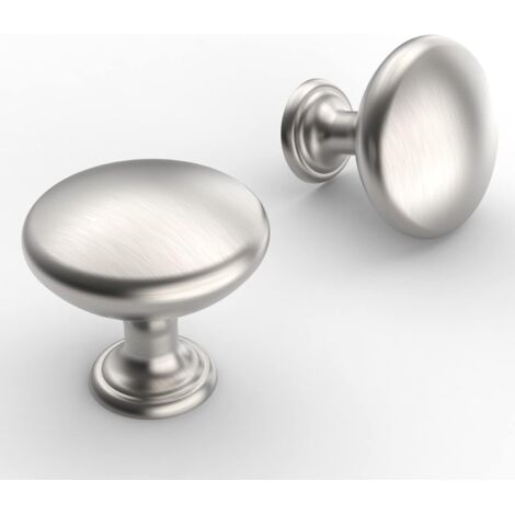 Lot de 25 boutons de porte de placard de cuisine, ronds