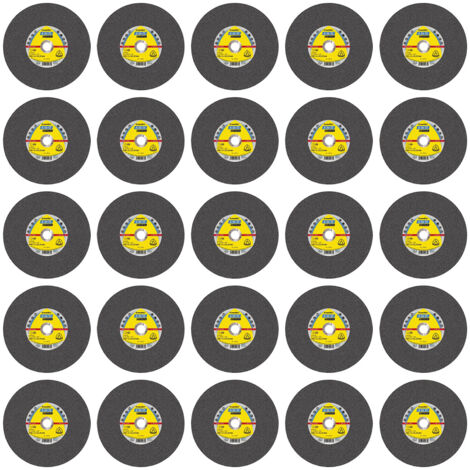 Lot de 25 Disques à tronçonner, Type A 36 TZ, 230x2x22,23 mm