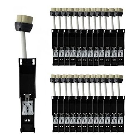 Lot de 25 Douilles GU10 cEramique avec connecteur AUTOMATIQUE