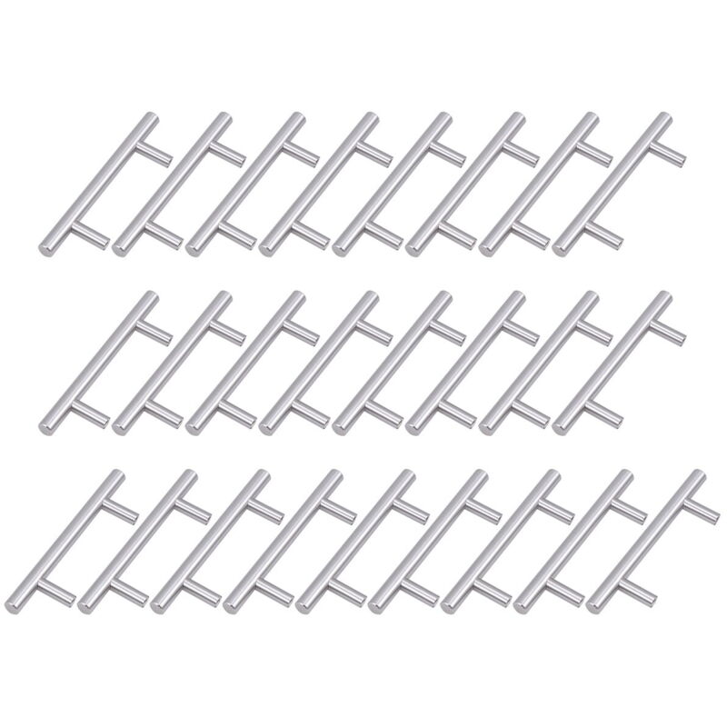 Lot de 25 poignées de placard, accessoires de décoration pour la maison, boutons de porte de garde-robe, tiroirs, armoires, placards creux