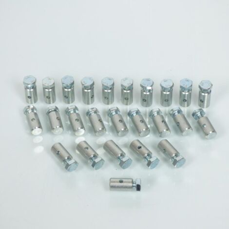 Lot de 25 serres câble de frein à vis Ø7mm x 12.5mm 00424000-025