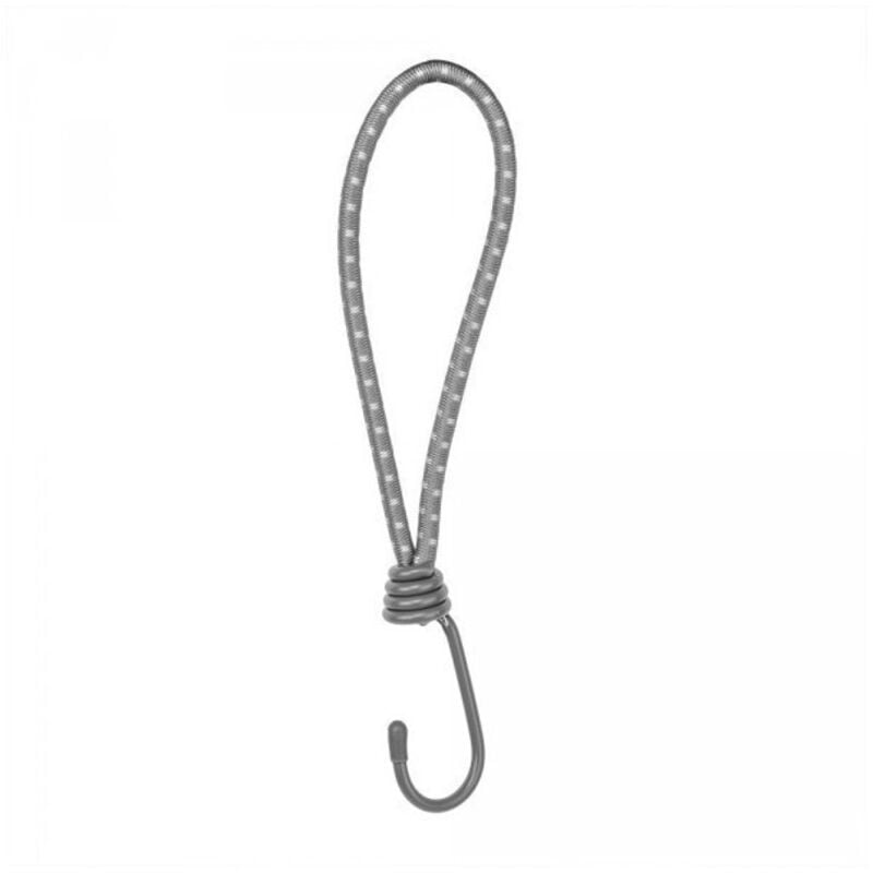 Lot de 25 tendeurs boucle élastique 20cm ø 6mm avec 1 crochet métal