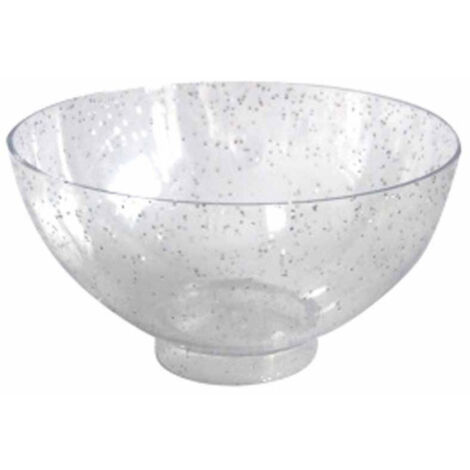 Lot de 25 Verrines Rondes en Plastique Réutilisable "Mini Apéritif" 50ml Argent