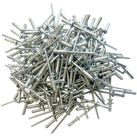 Lot de 250 rivets pop multi serrage de 4x13 a tete standard
