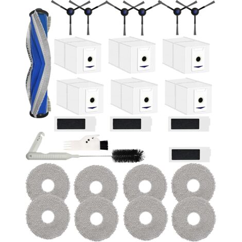 Deebot X8 Pro Omni Kit 15 Pièces De Rechange ECOVACS DEEBOT X8 Omni/Pro - Brosses, Filtres HEPA, Sacs Poussière Kit Entretien X8 Omni