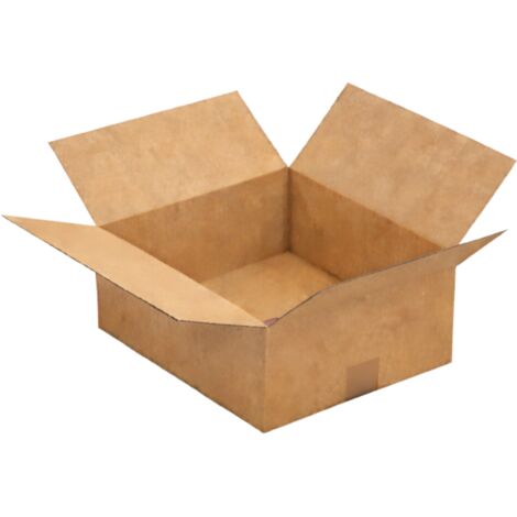 Lot de 280 Caisse carton américaine 40 x 30 x 25 cm double cannelure