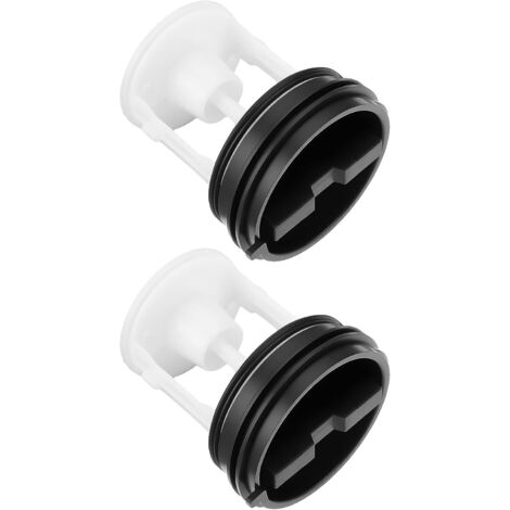 Lot de 2pcs Filtres de Pompe de Vidange pour Machine à Laver Compatible avec HOTPOINT Compatible avec INDESIT