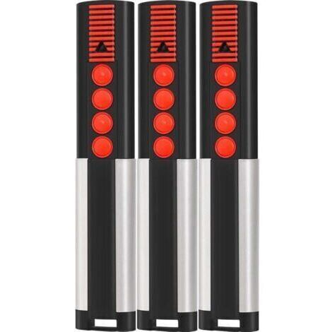 Lot de 3 868MHz Telecommande Portail, Telecommande Porte de Garage Compatible avec Telecommande 4020 TX03-868-4, 4026 TX03-868-2, 4020V000, 4026V000, Bip Portail Porte De Garage, 4 Canaux