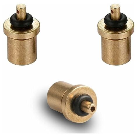 Lot de 3 adaptateurs de recharge de gaz - Buse type de bouteille de gaz butane / bidon - Recharge pour valve à vis - Bidon de gaz butane,