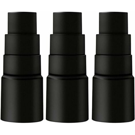 Lot de 3 adaptateurs pour tuyau d'aspirateur - Pour Kärcher Bosch Parkside Makita Metabo Black & Decker - 3