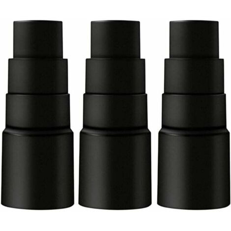 Lot de 3 adaptateurs pour tuyau d'aspirateur - Pour Kärcher Bosch Parkside Makita Metabo Black & Decker