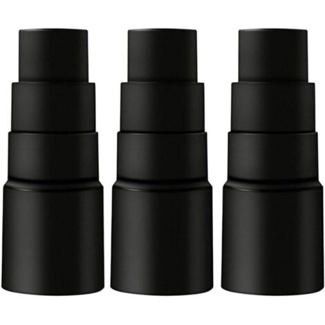 Lot de 3 adaptateurs pour tuyau d'aspirateur - Pour Kärcher Bosch Parkside Makita Metabo Black & Decker
