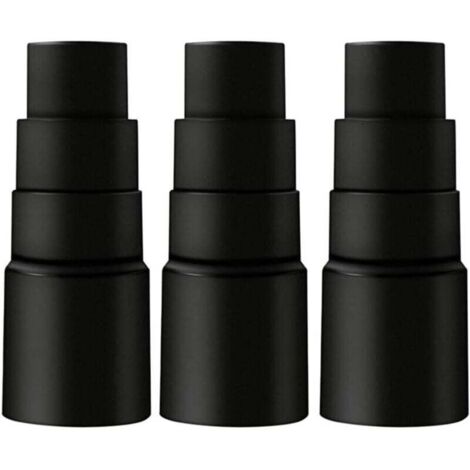 Lot de 3 adaptateurs pour tuyau d'aspirateur - Pour Kärcher Bosch Parkside Makita Metabo Black & Decker