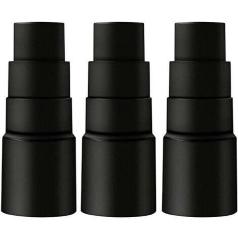 Lot de 3 adaptateurs pour tuyau d'aspirateur - Pour Kärcher Bosch Parkside Makita Metabo Black & Decker