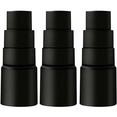 Lot de 3 adaptateurs pour tuyau d'aspirateur - Pour Kärcher Bosch Parkside Makita Metabo Black & Decker