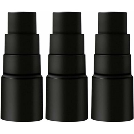 Lot de 3 adaptateurs pour tuyau d'aspirateur - Pour Kärcher Bosch Parkside Makita Metabo Black & Decker