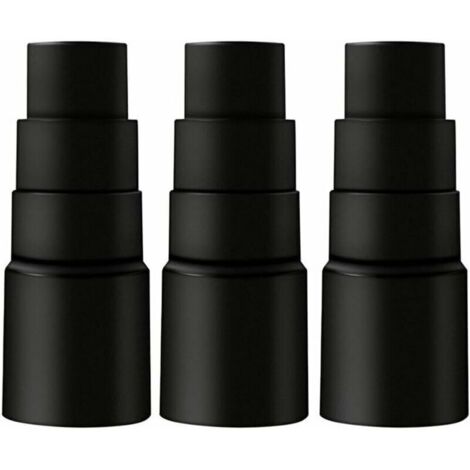 Lot de 3 adaptateurs pour tuyau d'aspirateur - Pour Kärcher Bosch Parkside Makita Metabo Black & Decker
