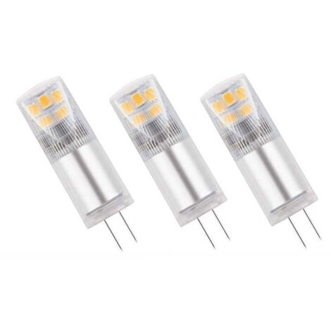 Lot de 3 Ampoules LED G4 12V 2.5 watts 280 lumens blanc neutre 4000K