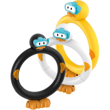 Lot de 3 anneaux de plongée amusants et mignons pour la