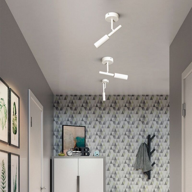 Wottes - Lot de 3 Applique Murale led 5W Interieur Lampe de Chevet Murale Blanc Liseuse de Chevet Rotatif Lumière Variable à Trois Couleurs