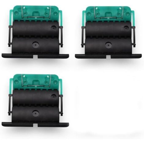 Lot de 3 attaches de tablier rigide – 125 mm x 125 mm – Charge max 7 kg – Compatible PVC et aluminium – Installation facile - H875E