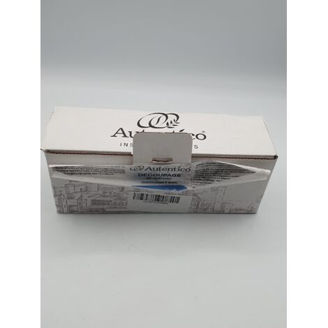 Lot de 3 - AUTENTICO - Adhésif et scellant mat Decoupage - 3x250ml - Idéal loisirs créatifs et meubles - Voir photos
