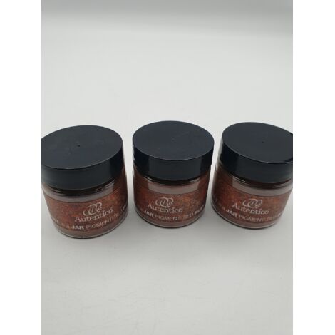 Lot de 3 - AUTENTICO - Pigment de finition - Red Rust - Effet rouille authentique - Voir photos