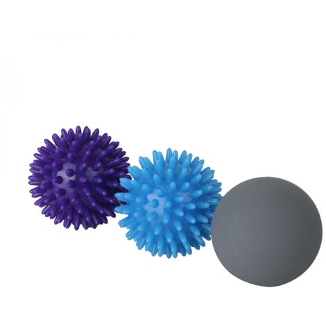 Lot de 3 balles de massage pour toutes parties du corps - Vivezen