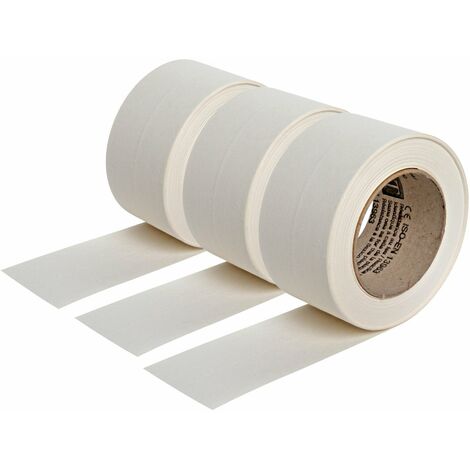 Lot de 3 bandes joint papier Semin pour réaliser les joints des plaques de plâtre en association avec un enduit - 23 m