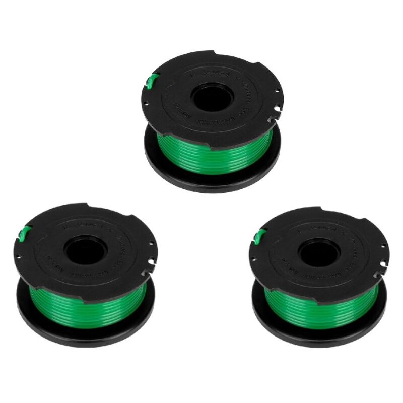 Csparkv - Lot de 3 bobines Compatible avec les pièces de rechange de la tondeuse à gazon black&decker SF-080