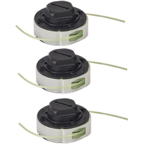 Lot de 3 bobines de tête de débroussailleuse C3-2 pour Stihl Autocut C3-2 FSA 57 FSE 52 FSA57 FSE52 Weed Eater - Pièces de Rechange 4009 710 4305