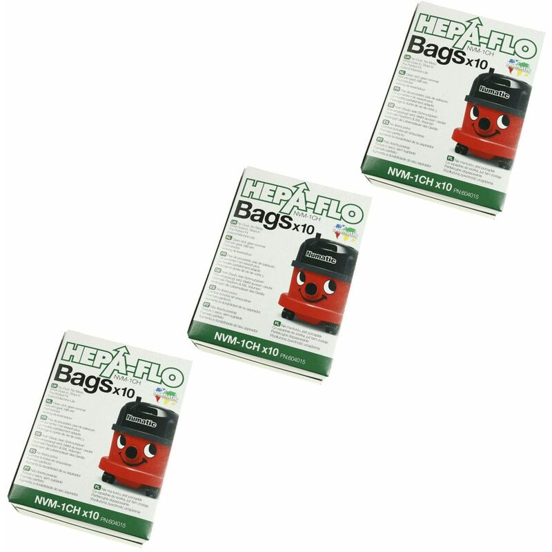 Lot de 3 boites de 10 sacs d'origine