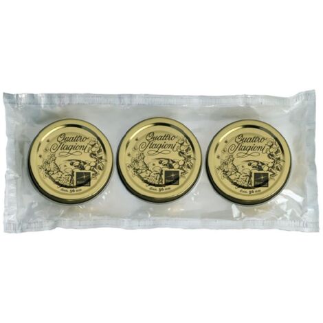 Lot de 3 Bouchons 4 Saisons de 56 mm