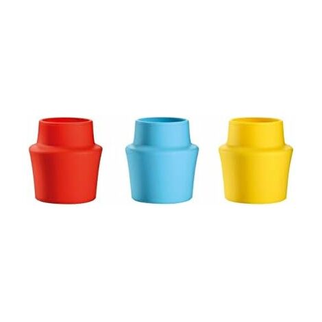 Lot de 3 bouchons en silicone