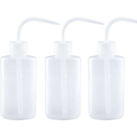 Lot de 3 bouteilles d'eau 250 ml pour plantes succulentes, fleurs en pot et bonsaï, bouteilles à libération lente pour maison, bureau et jardin