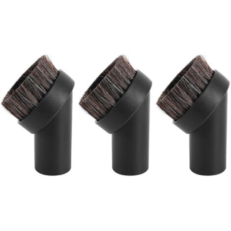 Lot de 3 brosses à poussière pour aspirateur, diamètre intérieur 32 mm