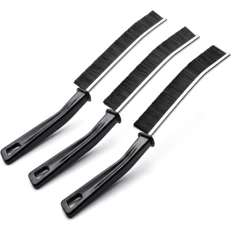 Lot de 3 Brosses de Nettoyage à Poils Durs – Brosse à Joints Carrelage, Idéal pour Salle de Bain, Cuisine, Toilettes, Évier, Douche et Sols