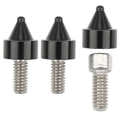 Lot de 3 cache-vis Torx en acier inoxydable pour pare-brise de moto Harley Touring Trike Glide 96-13--C